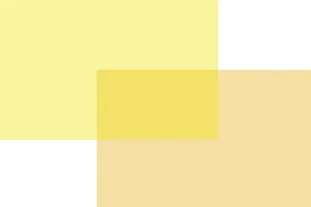 3 overlapping yellow rectangles