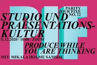 Poster des Parity Jour Fixe No. 12