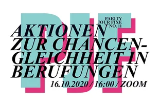Poster des Parity Jour Fixe No. 11