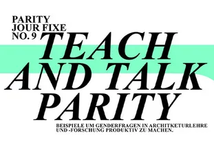 Poster des Parity Jour Fixe No.9